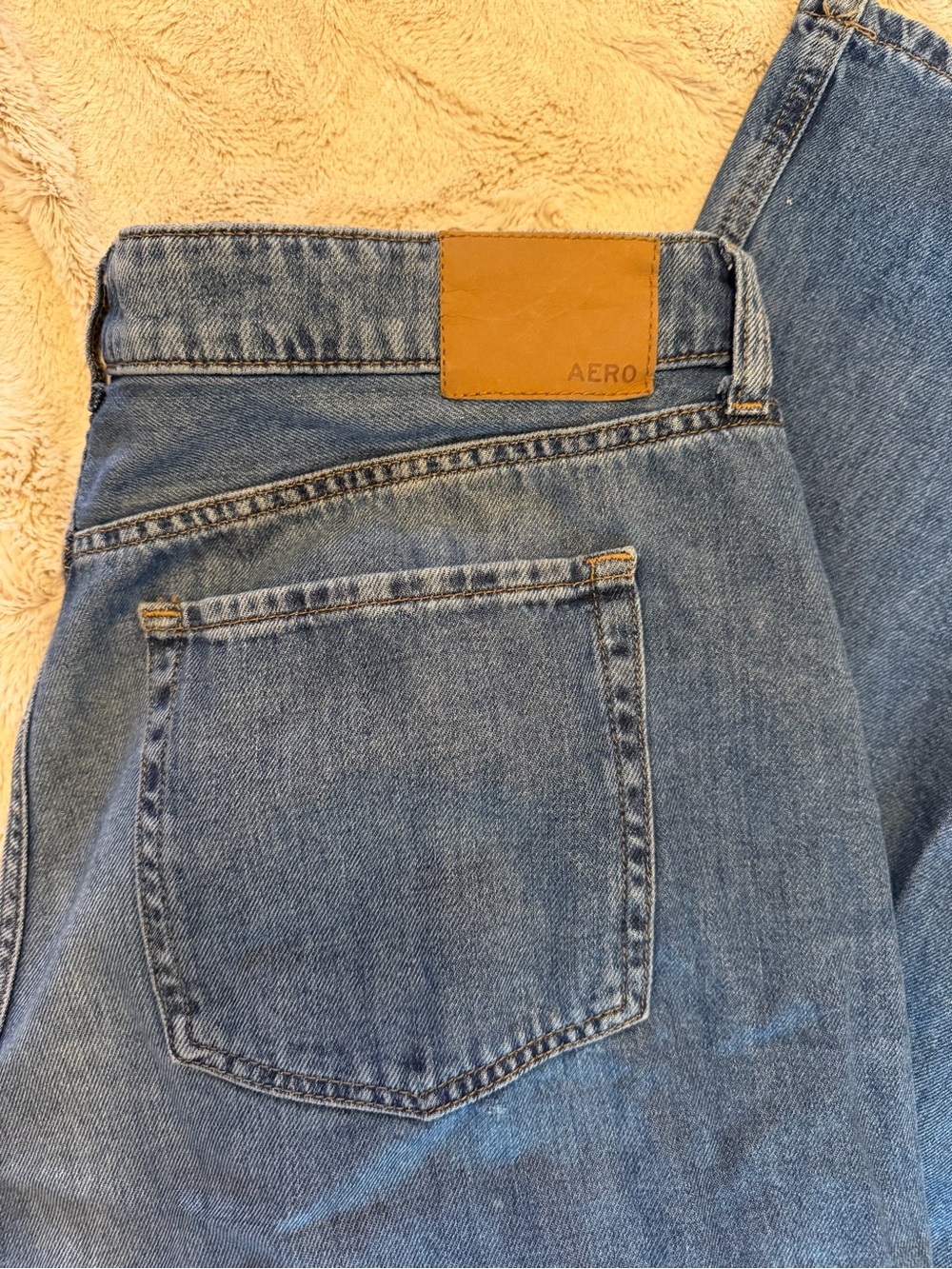 Aero Womens Light Blue Denim Jeans